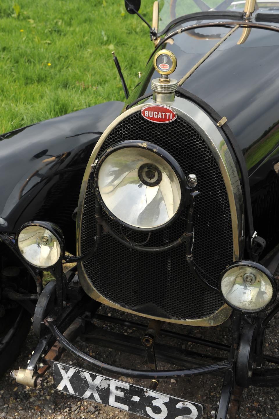 1925 Bugatti  Type 23 Brescia Torpedo  Chassis no. 2519 Engine no. 893