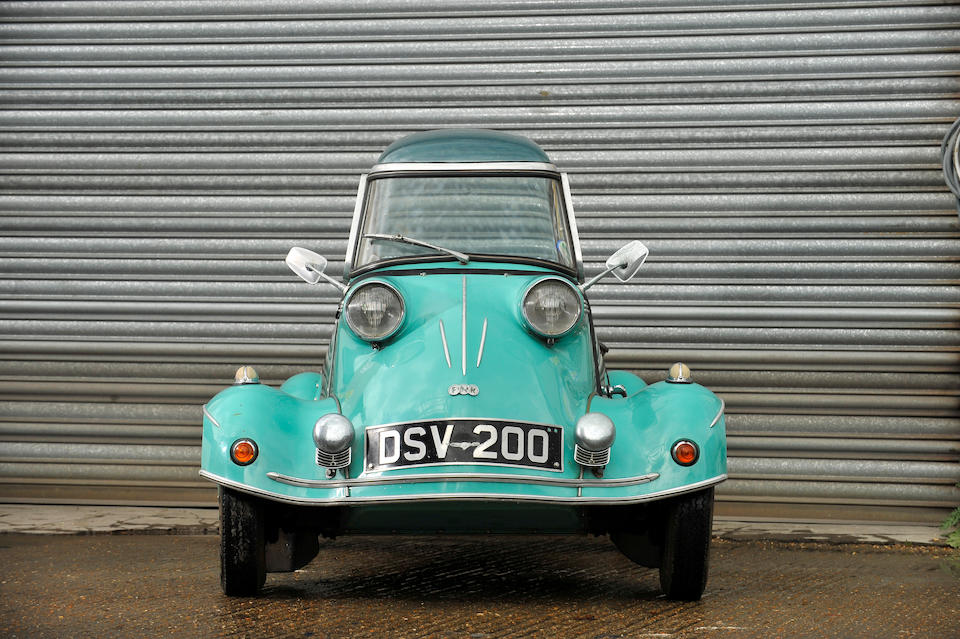 Property of a deceased's estate,1958 Messerschmitt/FRM TG500 Microcar  Chassis no. 20578 Engine no. 2763