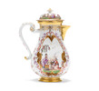 Thumbnail of A Meissen small coffee pot and cover, circa 1726-28 image 2