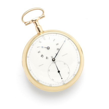 Josiah Emery, Charing Cross, London. A very fine and historically important open face pocket watch originally owned by George IV as Prince of Wales No.1057, Circa 1785, Case with London Hallmark for 1800 image 1