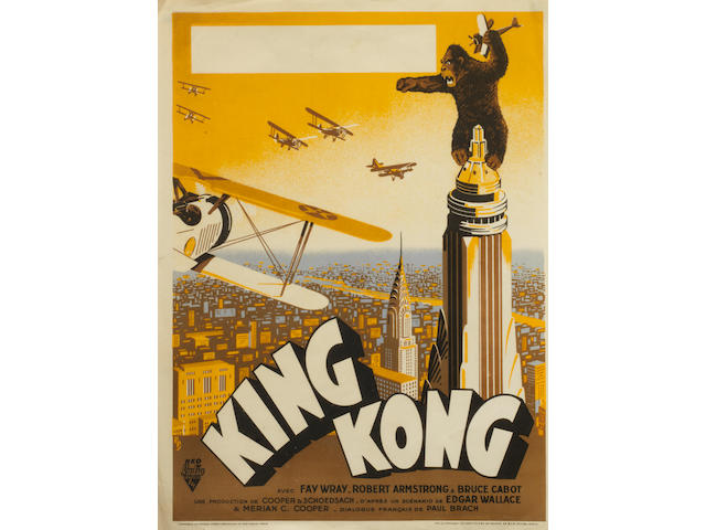 King Kong, RKO Pictures, 1933,