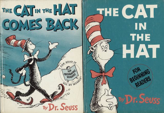 Bonhams Geisel Theodor Dr Seuss The Cat In The Hat 1957 The Cat In The Hat Comes Back 1958 New York Random House 2