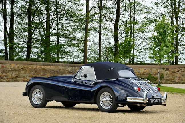 One of only 479 examples,1955 Jaguar XK140 Drophead Coupé  Chassis no. 807210 Engine no. G4297-8 image 23