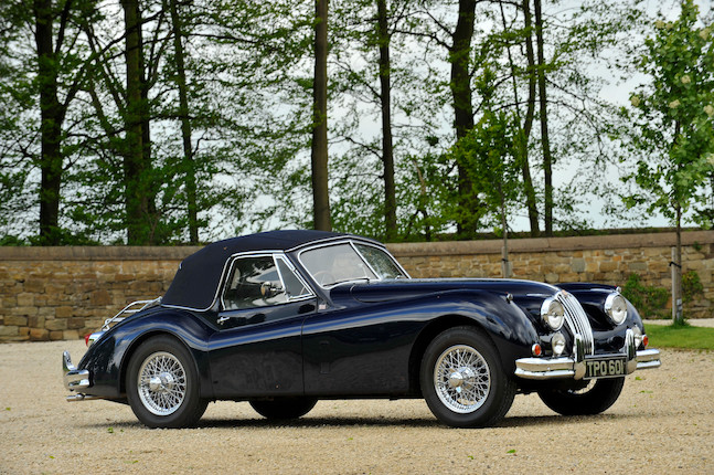 One of only 479 examples,1955 Jaguar XK140 Drophead Coupé  Chassis no. 807210 Engine no. G4297-8 image 22
