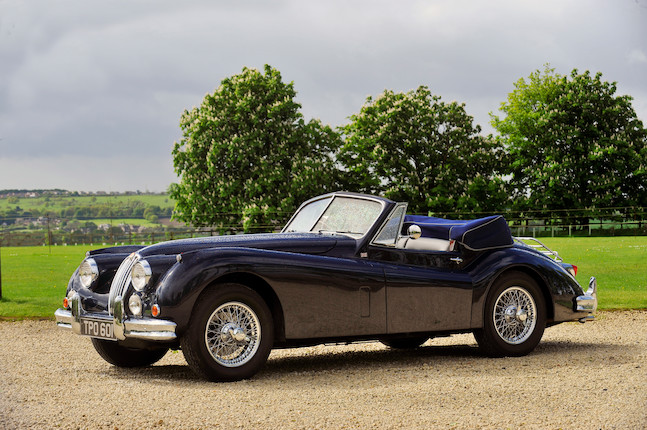 One of only 479 examples,1955 Jaguar XK140 Drophead Coupé  Chassis no. 807210 Engine no. G4297-8 image 31