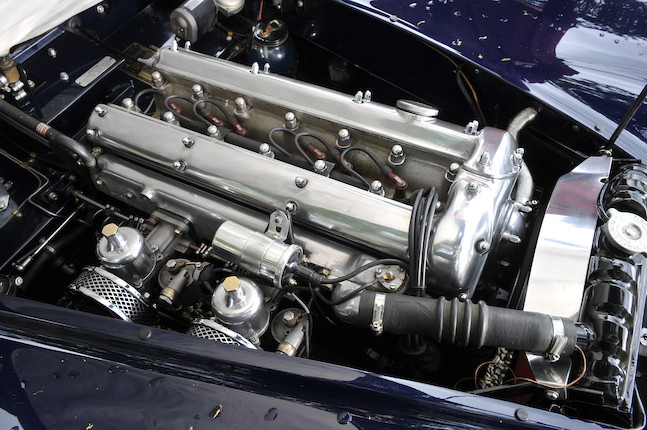 One of only 479 examples,1955 Jaguar XK140 Drophead Coupé  Chassis no. 807210 Engine no. G4297-8 image 9