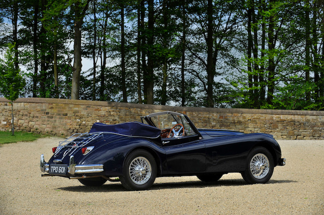 One of only 479 examples,1955 Jaguar XK140 Drophead Coupé  Chassis no. 807210 Engine no. G4297-8 image 27