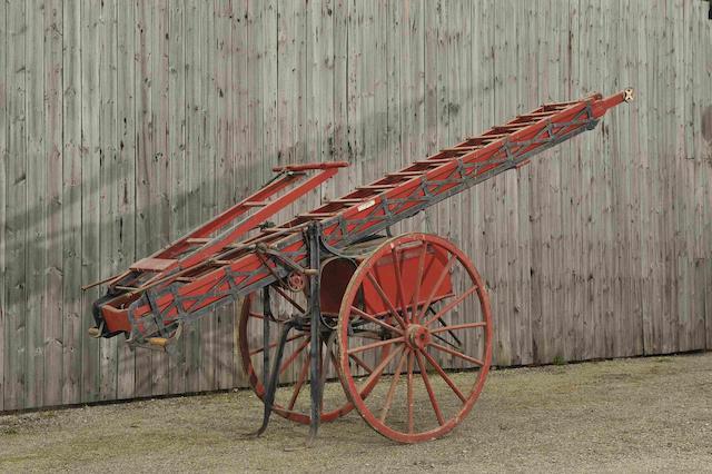 c. 1870 Shand Mason  Patent Curricle Fire Escape Ladder