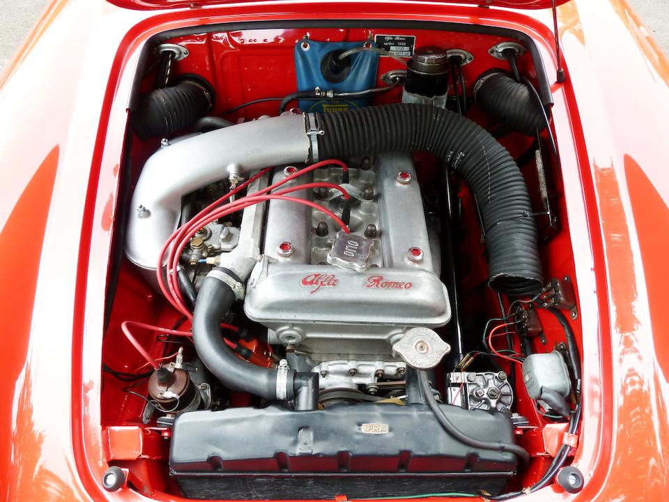 1964 Alfa Romeo  Giulia 1600 Spider  Chassis no. AR 379416 Engine no. AR00526 00524
