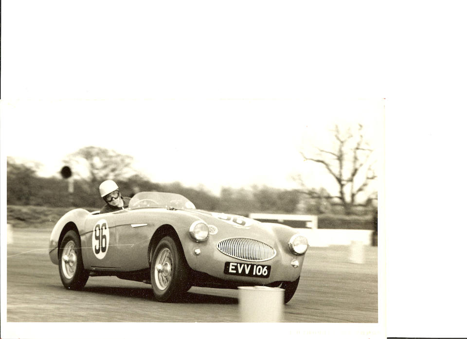 The Ex-David Shale, Tony Lanfranchi, Arthur Carter,1955 Austin-Healey 100S Sports Racing Two-Seater  Chassis no. AHS 3509 Engine no. IB.222710