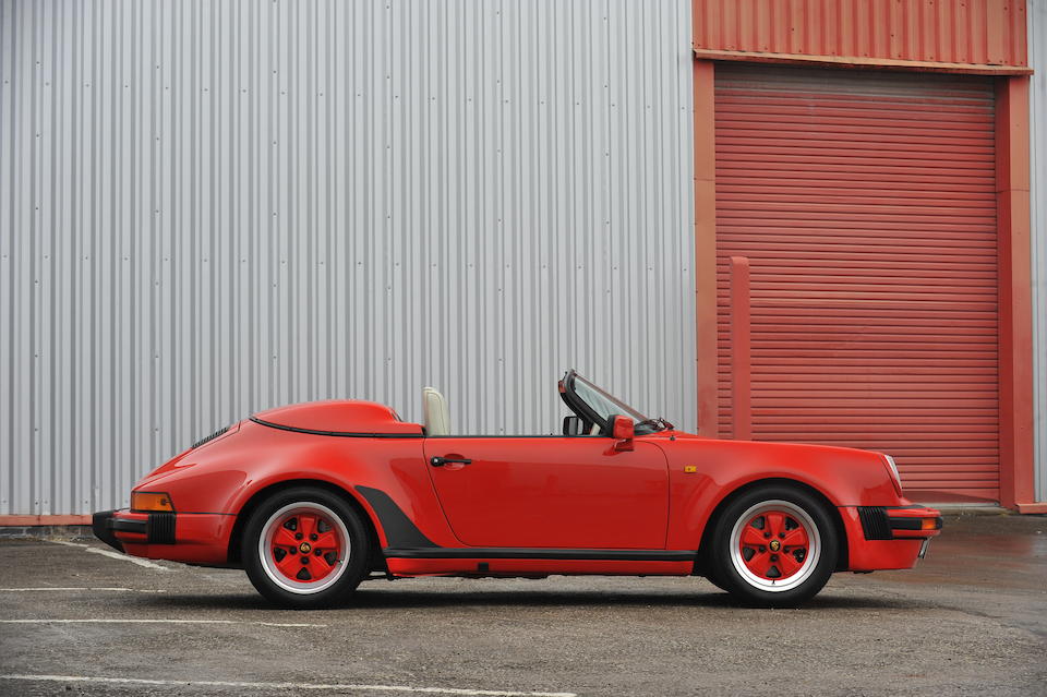 1,156 miles from new,1989 Porsche 911 'Wide Body' Speedster  Chassis no. WPOZZZ91ZKS152028