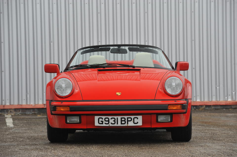 1,156 miles from new,1989 Porsche 911 'Wide Body' Speedster  Chassis no. WPOZZZ91ZKS152028