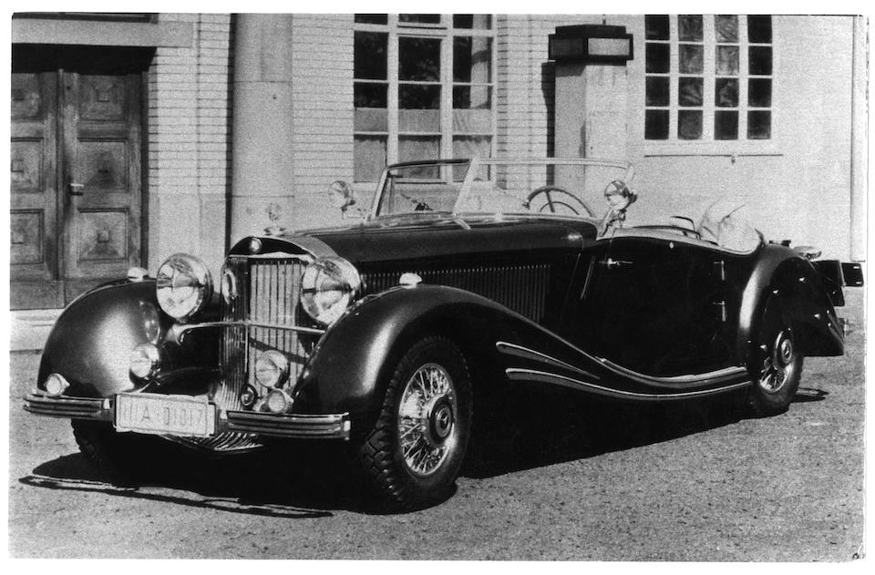 Sold without reserve to benefit the Cancer and Alzheimer's Charities of Sweden,1934 Mercedes-Benz 500 K/540 K (factory upgrade) Spezial Roadster Chassis no. 105136 Engine no. 105136