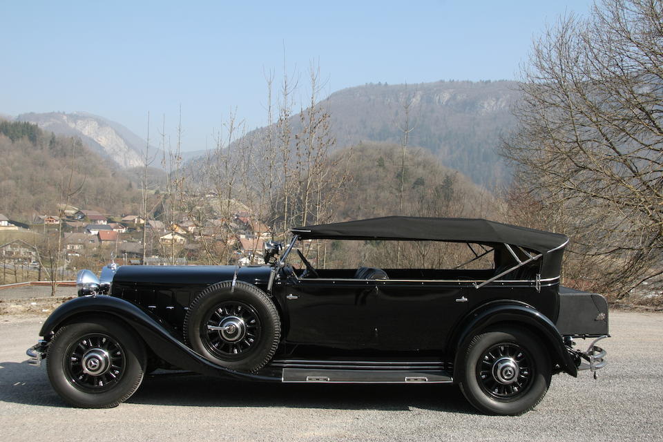 1934 Mercedes-Benz 500 N&#252;rburg Offener Tourenwagen Chassis no. 104951 Engine no. 104951