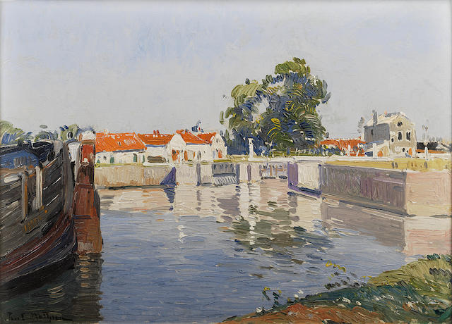 Paul Mathieu (Belgian, 1872-1932) 'Jour d'Ete'