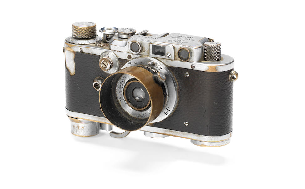 An historically important Leica III, used by Yevgeny Khaldei to take the iconic "Raising a flag over the Reichstag" photograph, 1937,