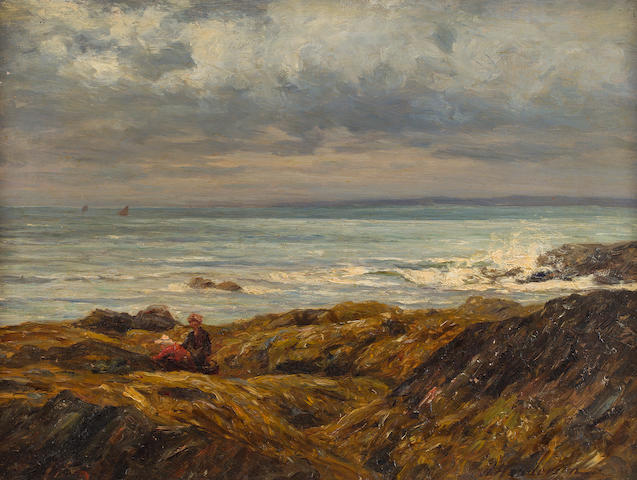 Joseph Henderson RSW (British, 1832-1908) Firth of Clyde 45 x 62 cm. (17 11/16 x 24 7/16 in.)