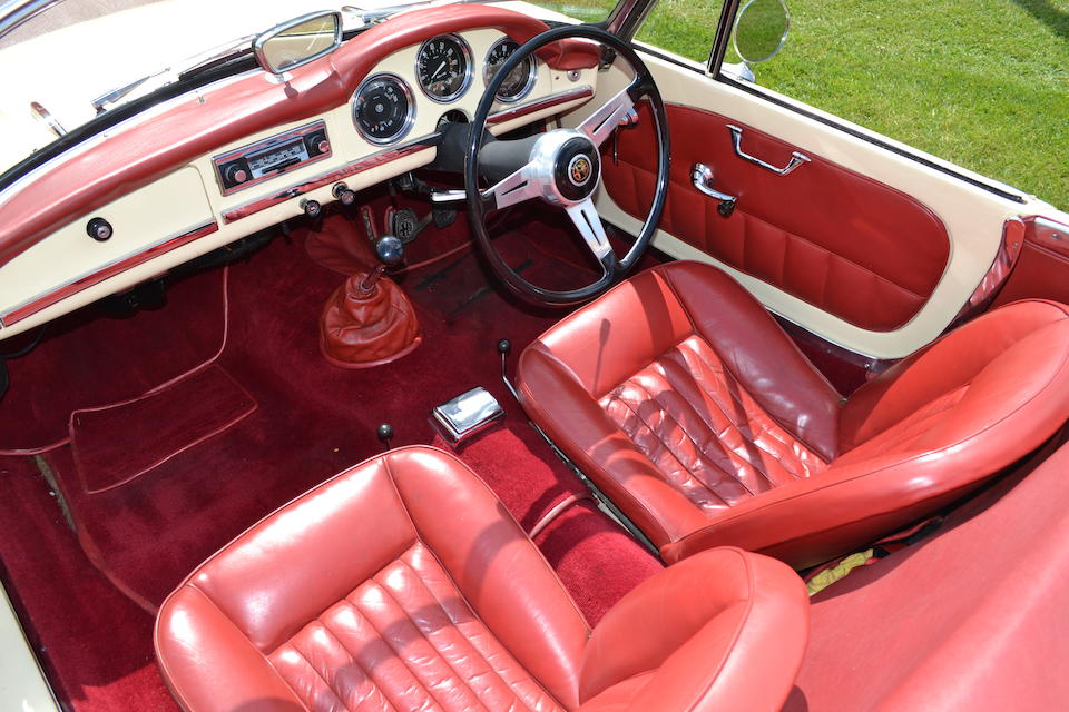 1964 Alfa Romeo Giulia Spider 101  Chassis no. AR 383350 Engine no. 00112 13947