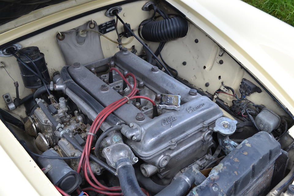 1964 Alfa Romeo Giulia Spider 101  Chassis no. AR 383350 Engine no. 00112 13947