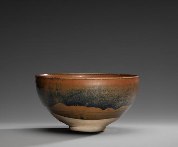 An unusual russet-splashed black-glazed bowl Northern Song Dynasty