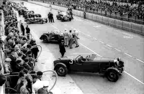 The ex-Lord Howe/Hon. Brian Lewis/John Hindmarsh/Charles Brackenbury/C.E.C.Martin/Marcel Lehoux - 1936 Grand Prix de L'ACF, 1936 and 1937 RAC Tourist Trophy,1936 BRDC Brooklands 500-Mile Race, 1937 Le Mans, 1952 Goodwood Nine Hours entry and Alan Hess Sports Car record breaking, Fox & Nicholl Team Car  'EPE 97' ,1936 Lagonda LG45R Rapide Sports-Racing Two-Seater  Chassis no. 12111 Engine no. 12111 image 4