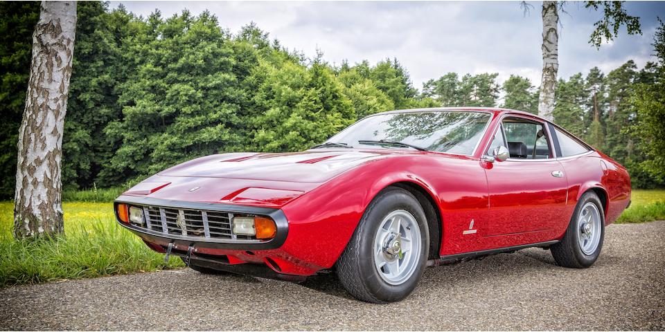 One of a mere 500 cars produced,1972 Ferrari 365GTC/4 Berlinetta Chassis no. 15307 Engine no. 15307