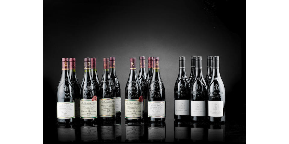Chateauneuf-du-Pape, Le Secret des Sabon - 1 bottle each of 1990, 1995, 1996, 1998, 1999, 2000, 2001, 2003, 2004, 2005, 2006, 2007, 2009, 2010 & 2011
