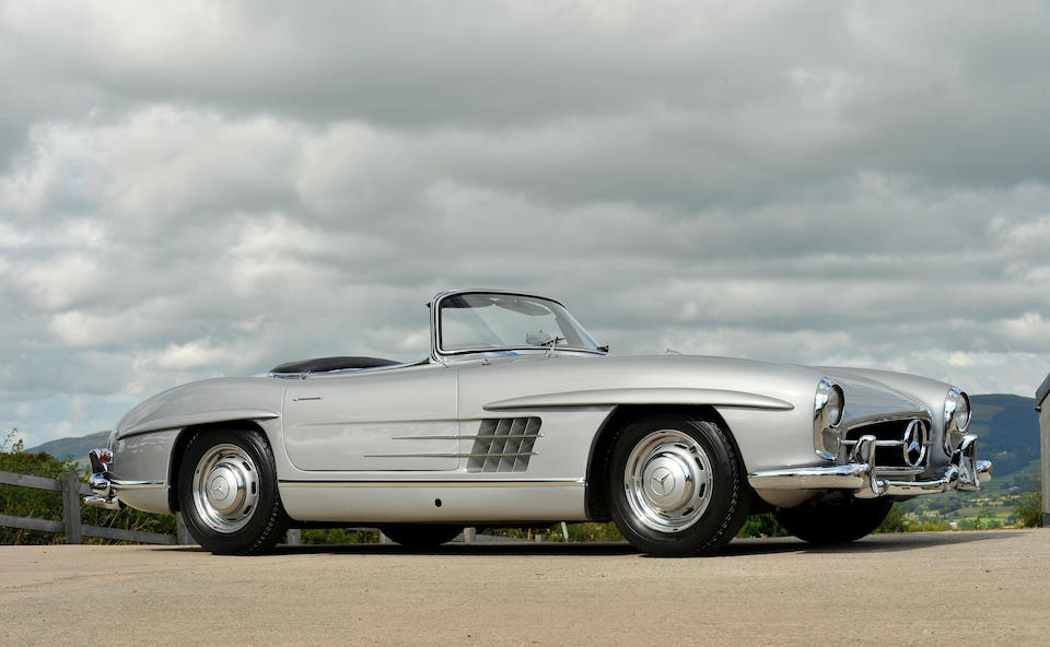 1957 Mercedes-Benz 300SL Roadster  Chassis no. 198.042.7500328 Engine no. 198.980.7500345