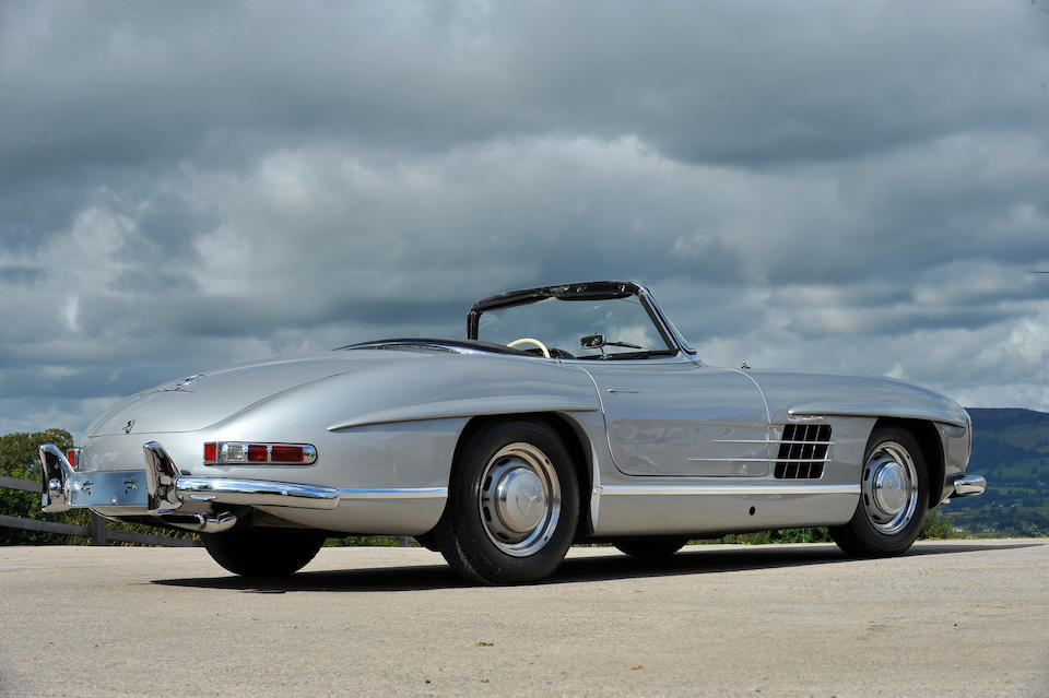 1957 Mercedes-Benz 300SL Roadster  Chassis no. 198.042.7500328 Engine no. 198.980.7500345