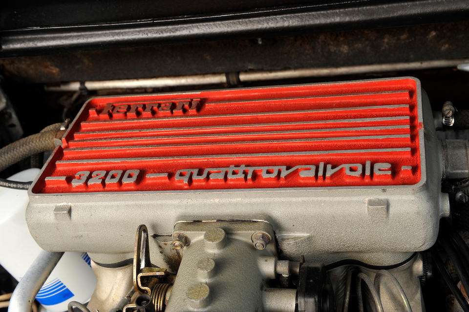 1987 Ferrari 328GTS Spider  Chassis no. ZFFWA20B000073967  Engine no. FL105C 02911