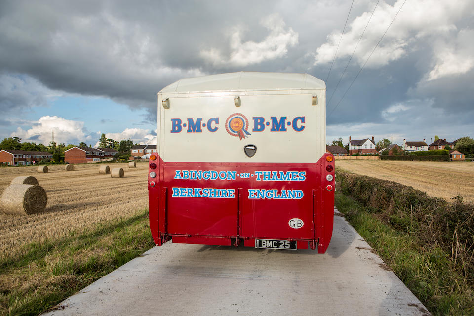 The factory prototype, BMC Competitions Department,1959 BMC 5-Ton Race Transporter  Chassis no. 5KCFECDE 389926 Engine no. 51JDCCASD 4376