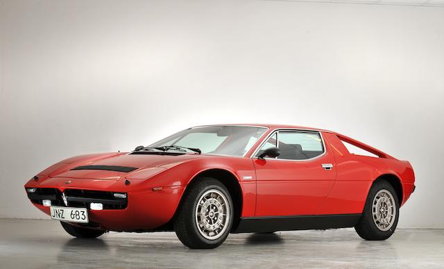 Bonhams : The ex-Abba,1975 Maserati Merak SS Coupé Chassis ...