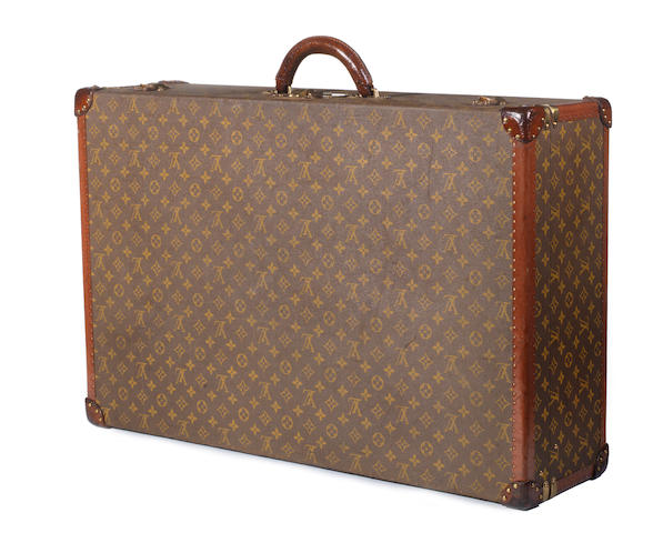 Bonhams : A large Louis Vuitton suitcase, circa 1950,