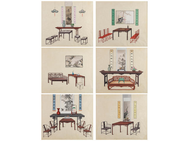 Anonymous (early 19th century) Chinese Furniture Designs