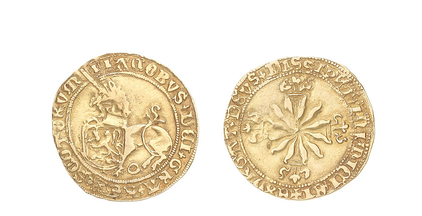 Scotland, James IV, Unicorn, Unicorn left with shield, 3.63g. image 1