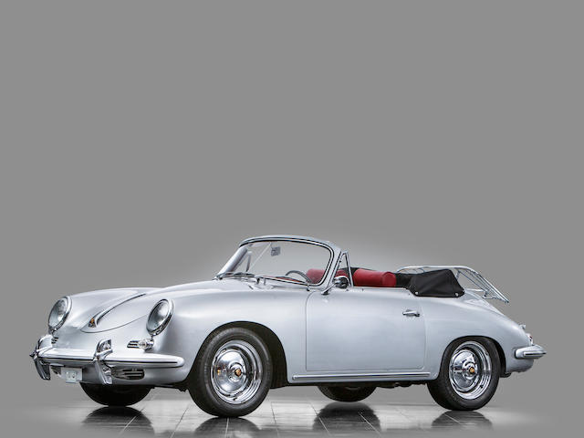 Matching numbers, concours restored,1961 Porsche 356B T5 1600 Super Cabriolet Chassis no. 155409 Engine no. 85105