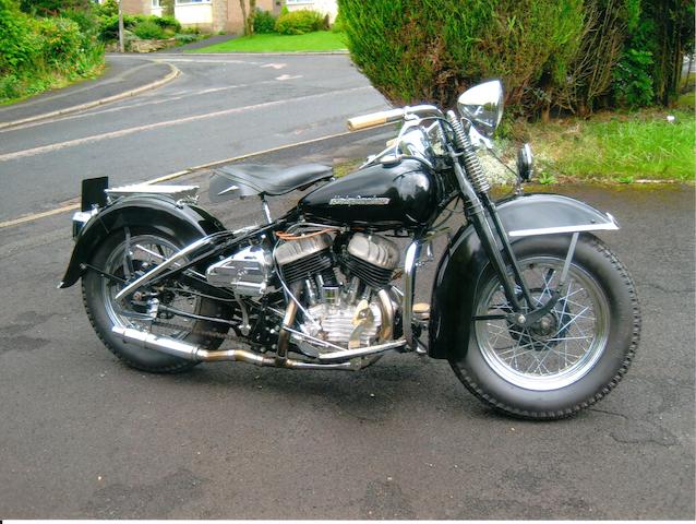 Property of a deceased's estate,1951 Harley-Davidson 739cc WL Frame no. 51WL1137 Engine no. 51WL1137