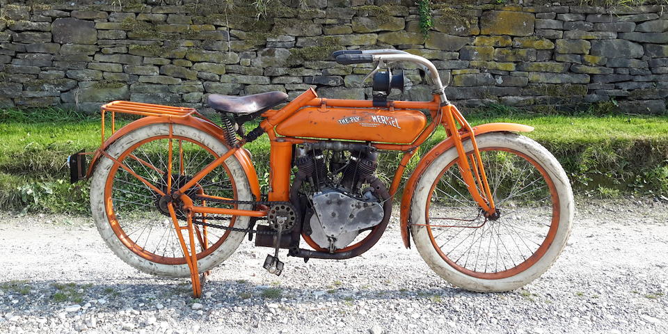 Formerly the property of the late Bernard Thomas,1914 Flying Merkel 980cc V-Twin Frame no. 11692 (DVLA issued) Engine no. FOR 2X 11692