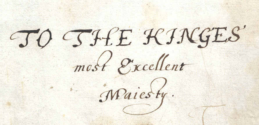 Bonhams : JACOBEAN CATHOLIC RECUSANCY. Manuscript, inscribed To the ...