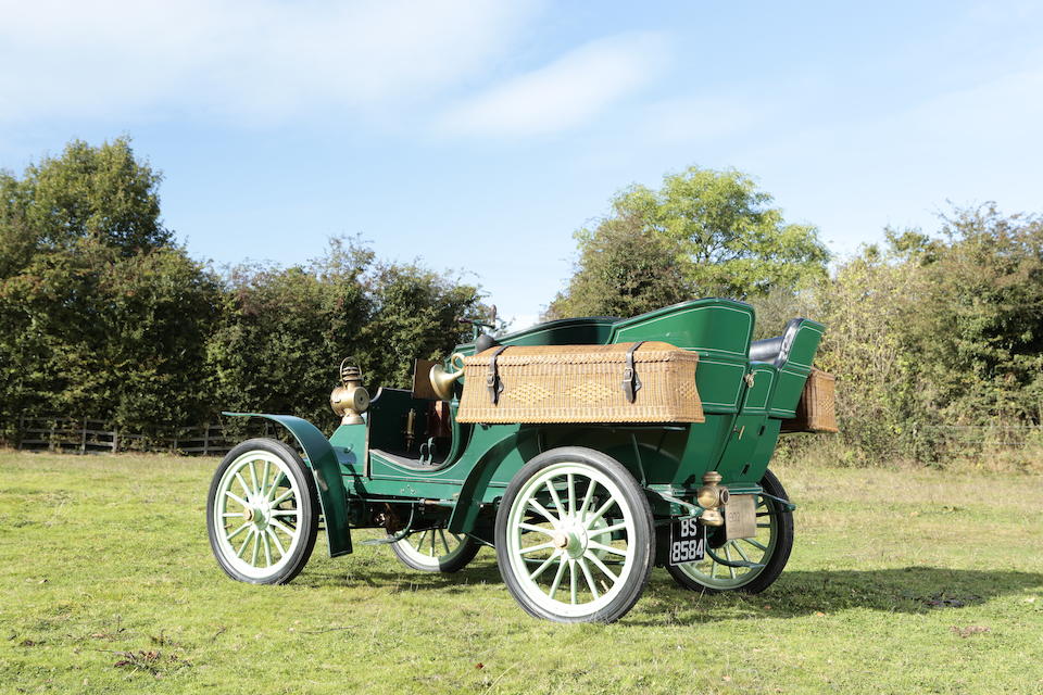 1902 Autocar 10hp Twin-Cylinder Type VIII Rear-Entrance Tonneau  Chassis no. 776 Engine no. 762