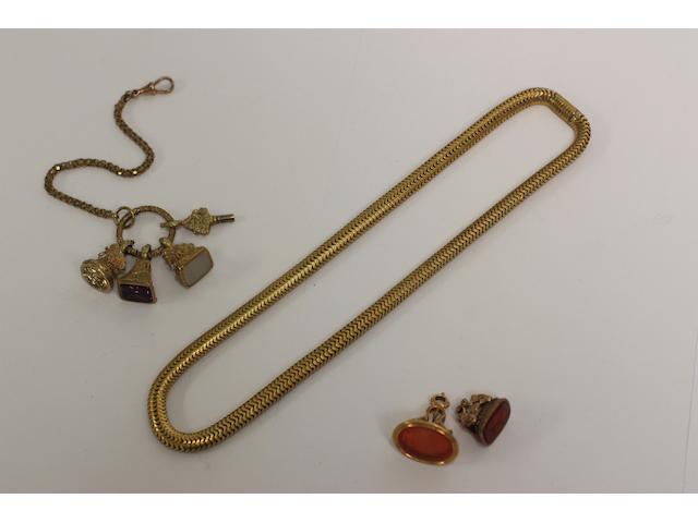 A collection of antique and later jewellery (15)