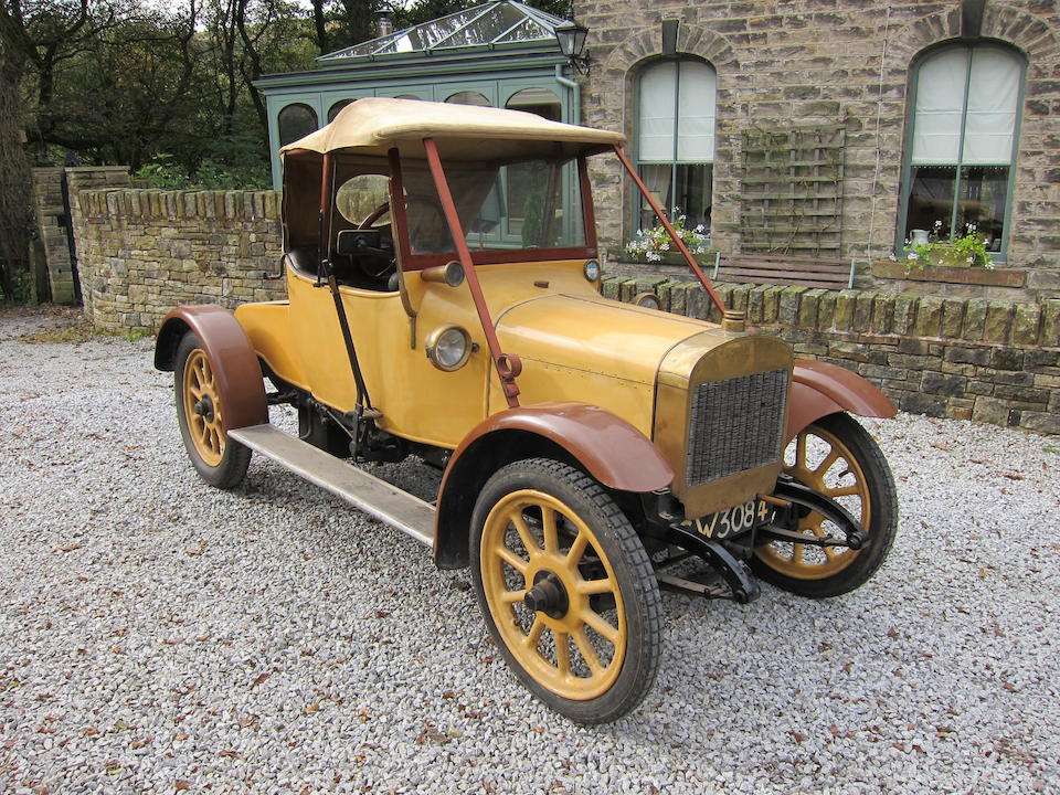 c.1920 Hillman Two-Seat Tourer with Dickey  Chassis no. H124R Engine no. 4KR