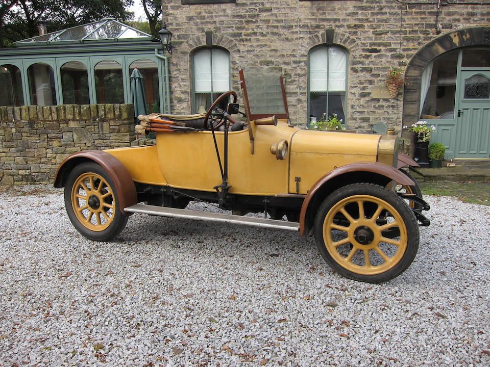 c.1920 Hillman Two-Seat Tourer with Dickey  Chassis no. H124R Engine no. 4KR