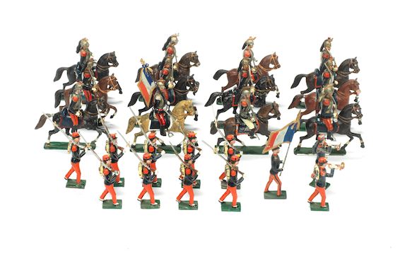 CBG MIGNOT : SECOND EMPIRE : TRES BEAU CUIRASSIER A CHEVAL CBG MIGNOT : SECOND EMPIRE : TRES BEAU CUIRASSIER A CHEVAL