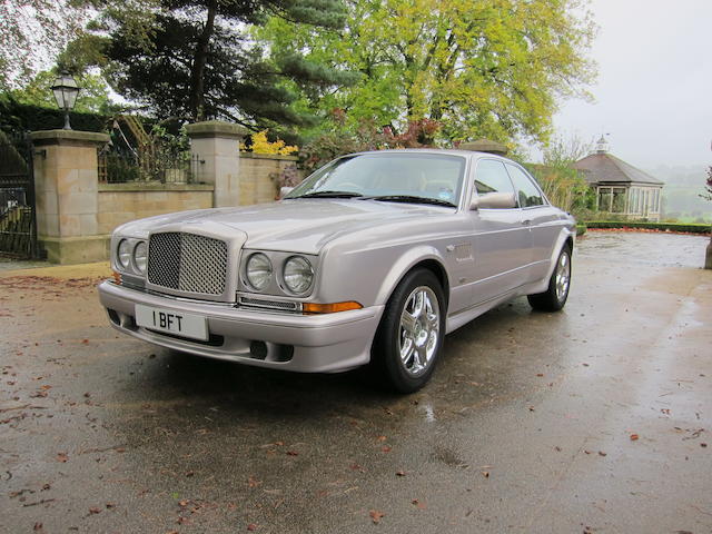 One of only 12 right-hand drive examples,2001 Bentley Continental R Le Mans Coup&#233;  Chassis no. SCBZB25E62CH01764 Engine no. 103182L410I/T2W