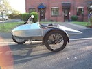 Thumbnail of 1928 New Hudson 346cc Model 85 Sports Motorcycle Combination Frame no. L14465 Engine no. LSO1493 image 2