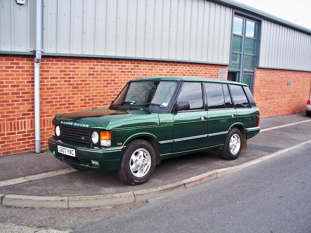 1994 Range Rover 4.2-Litre LSE Automatic 4x4 Estate  Chassis no. SALLHBM33MA651590