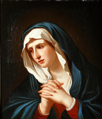 Manner of Giovanni Battista Salvi, called il Sassoferrato, 19th Century The Madonna at Prayer