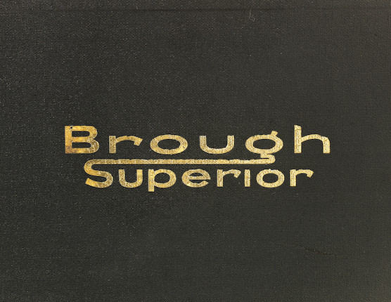 1929 Brough Superior 986cc SS100 'Alpine Grand Sports' Frame no. S987 Engine no. JTO/C 21326/T image 10
