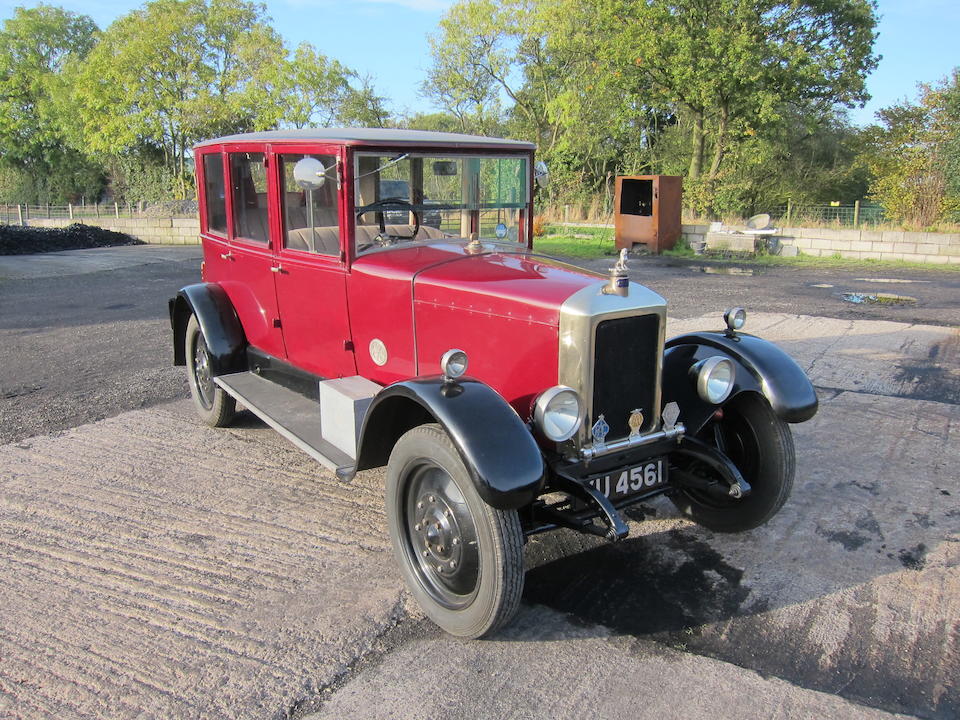 1927 Armstrong-Siddeley  14hp Saloon  Chassis no. 24114 Engine no. AS 24114